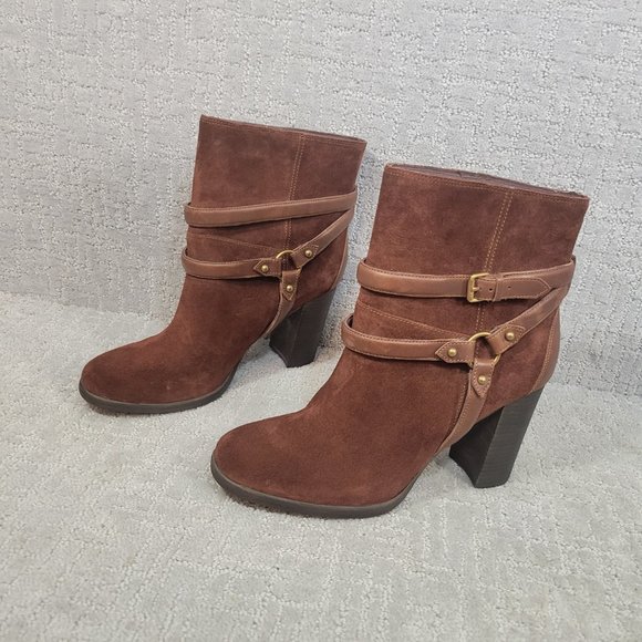 UGG Australia Dandridge Brown Mahogany Ankle Boots Women's Size US 5, 12 NEW - Picture 11 of 11